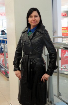 Плащ кожа HARMANLI